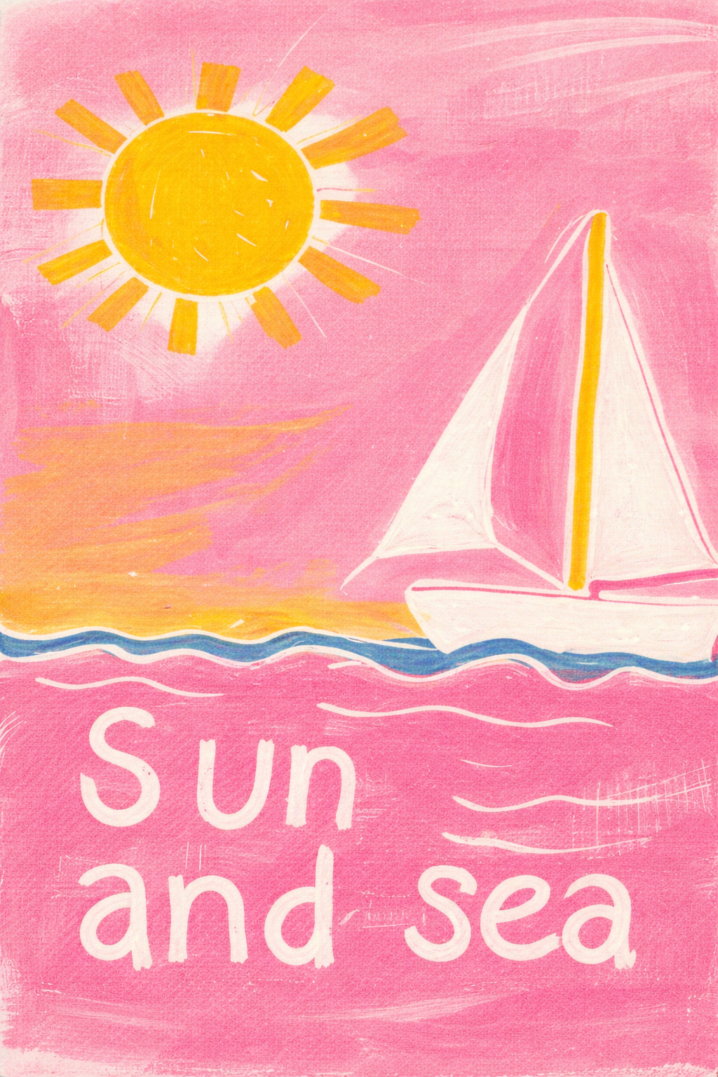 Sun and Sea Diamond Painting Kit