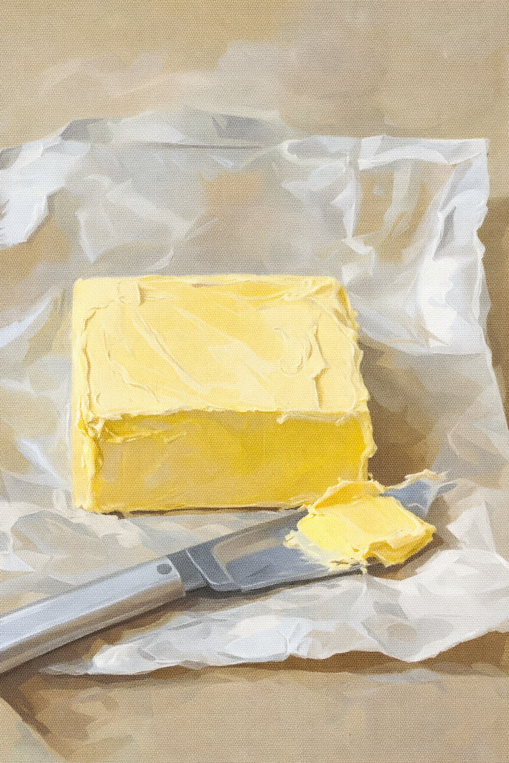 Butter and Linen Diamond Painting Kit