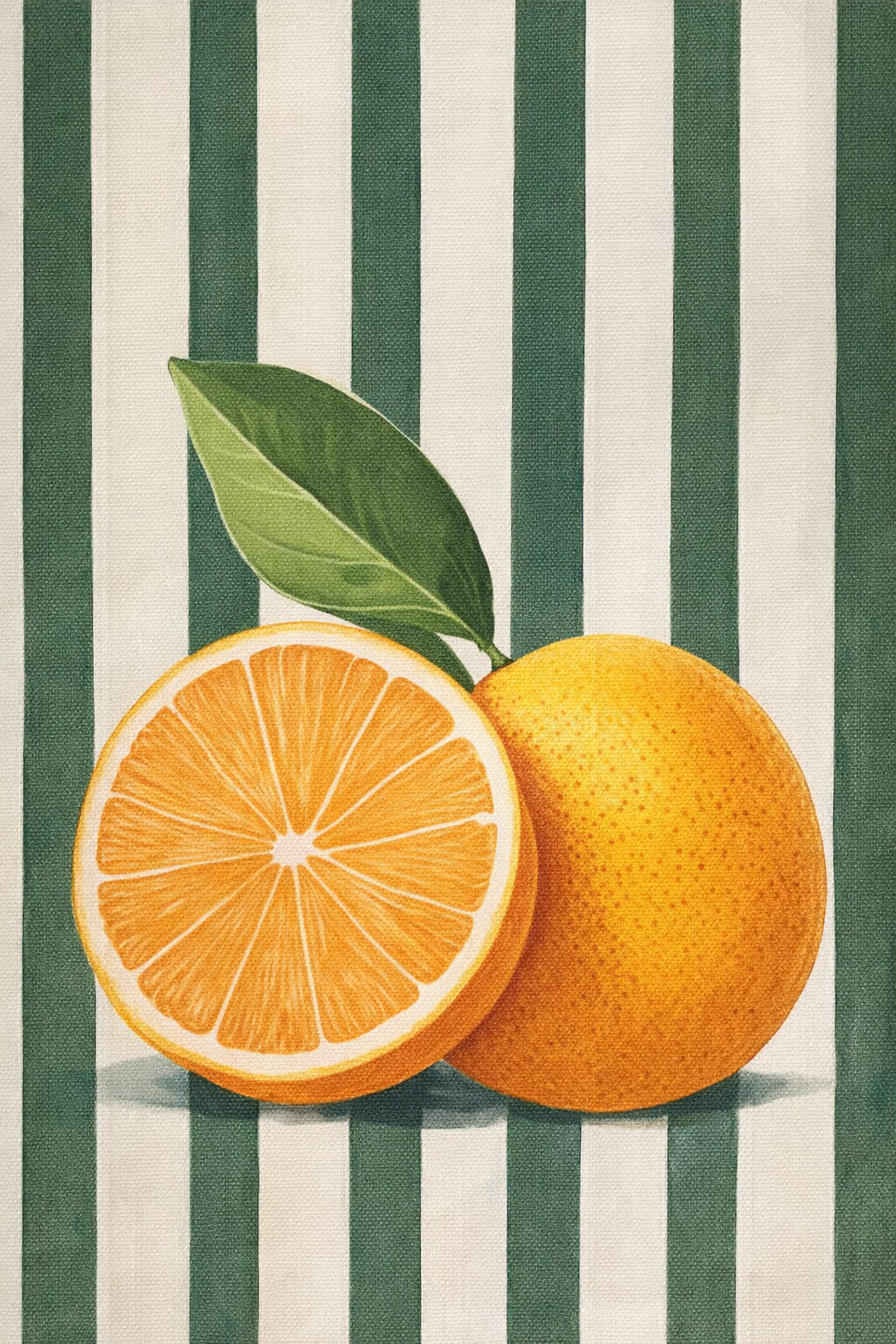 Citrus Stripe Diamond Painting Kit