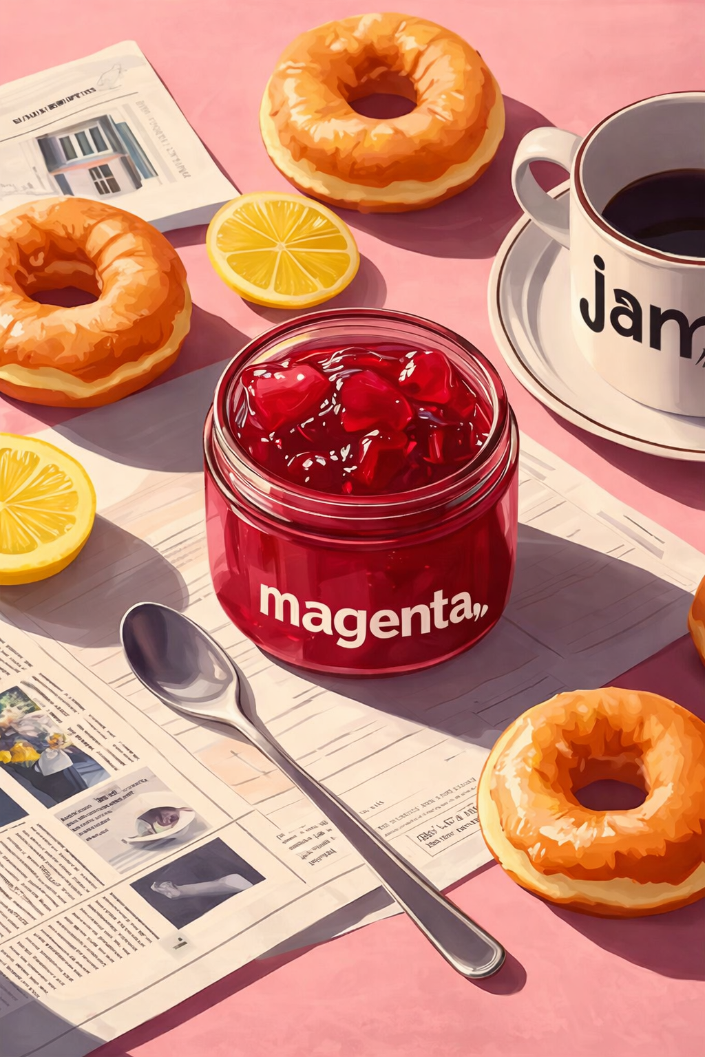 Morning Marmalade Diamond Painting Kit