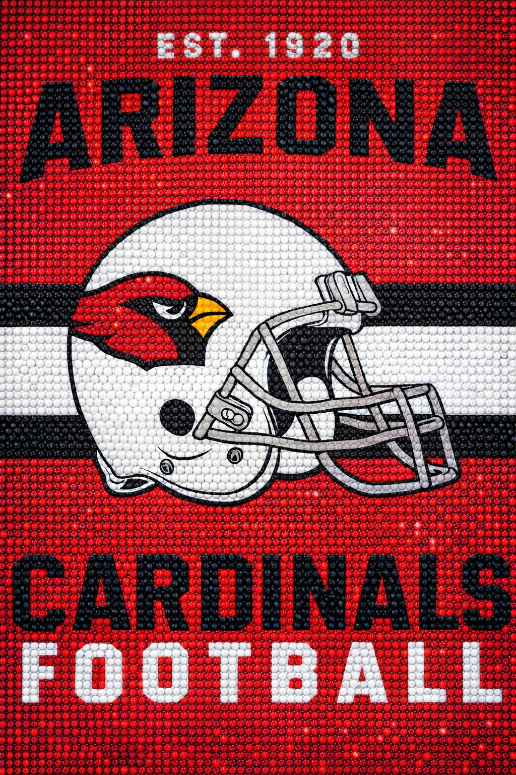 Arizona Cardinals Football Diamond Painting Kit