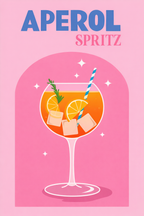 Aperol Spritz Diamond Painting Kit