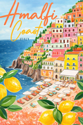 Amalfi Coast Diamond Painting Kit